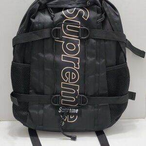 NEW Supreme Black Backpack - Black